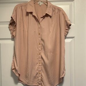 Wonderly Soft Pink Collared Shirt